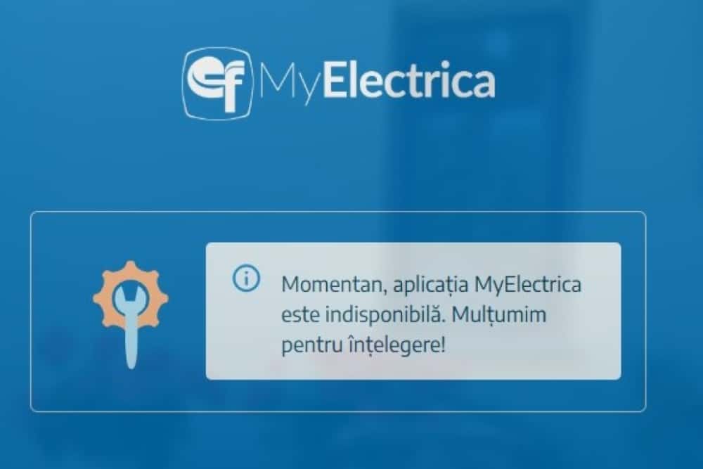 Atacul cibernetic asupra Electrica a blocat și MyElectrica. Abonații nu pot face plata prin această aplicație