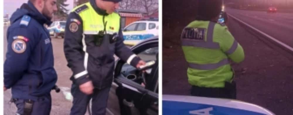 Acțiune rutieră, sâmbătă dimineață, pe drumurile naționale din Prahova