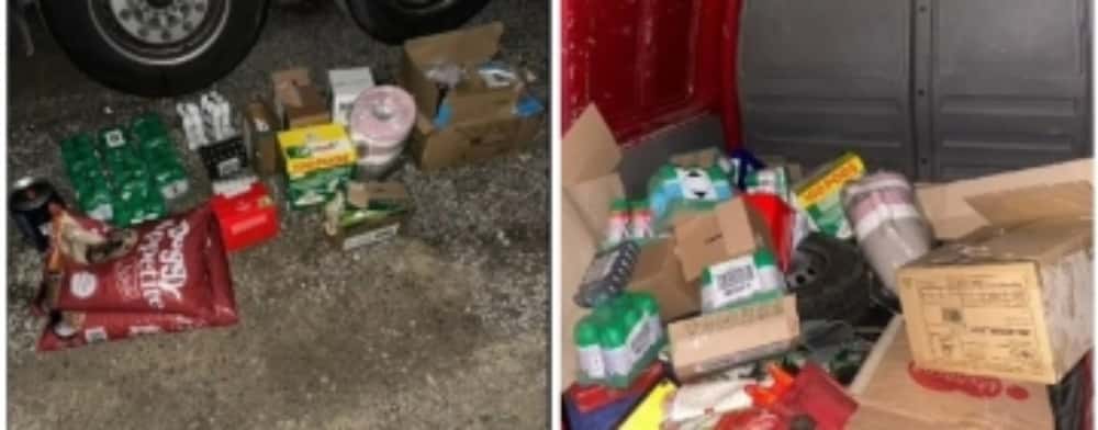 Șoferi de TIR, prinși de jandarmii prahoveni în timp ce sustrăgeau din marfa transportată