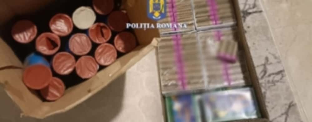 Șase percheziții în Prahova, la persoane care dețineau ilegal articole pirotehnice