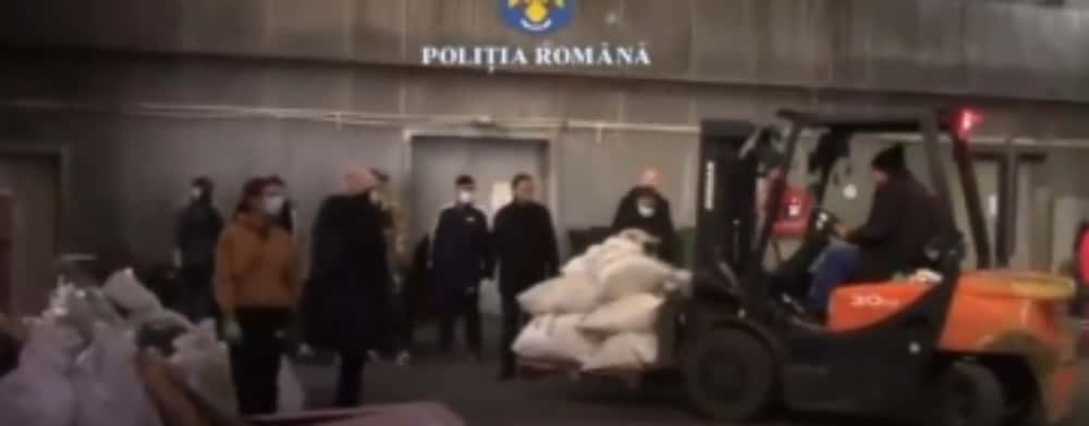 Aproape trei tone de droguri au fost distruse de Poliția Română, săptămâna trecută