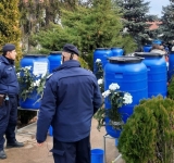 Jandarmii se pregătesc pentru asigurarea ordinii la Mănăstirea Ghighiu, de Bobotează