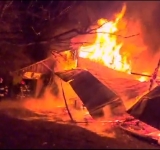 Incendiu în comuna Izvoarele