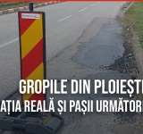 Primarul Mihai Polițeanu a făcut recensământul gropilor de pe străzile din Ploiești. Ce se întâmplă cu craterele din asfalt?