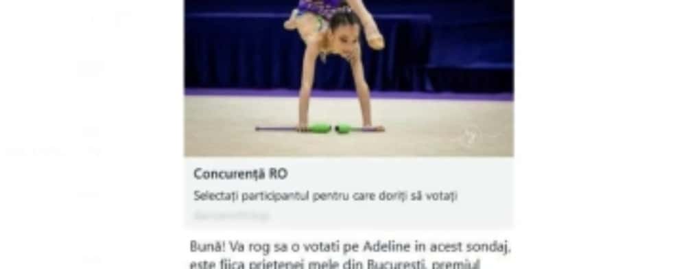 Înșelăciunea ”Voteaz-o pe Adeline!” ia amploare. Sfaturile polițiștilor