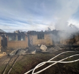 Un bărbat de 70 de ani, din comuna Salcia, a murit într-un incendiu care i-a cuprins locuința