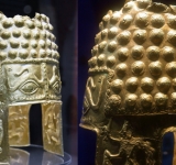 Expoziția din care a fost furat coiful de aur de la Coțofenești urma să se închidă mâine (Ministerul Culturii)