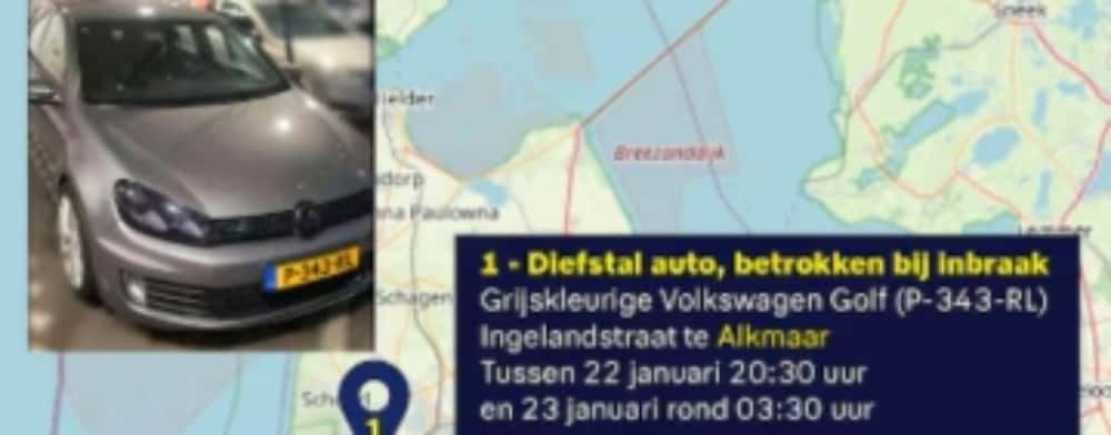 Autorii jafului de la Muzeul Drents au folosit un autoturism furat cu câteva zile înainte de spargere