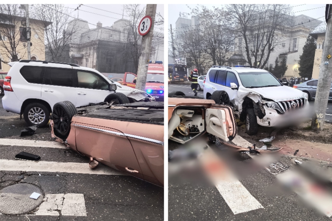 Update/ Accident pe Bulevardul Independenței din Ploiești