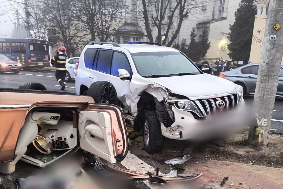 IPJ Prahova/ Cum s-a produs accidentul din intersecția Golești - Bulevardul Independenței