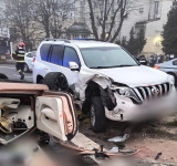 IPJ Prahova/ Cum s-a produs accidentul din intersecția Golești - Bulevardul Independenței