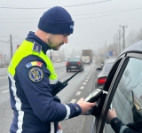 11 șoferi, sancționați pentru depășirea vitezei legale, în cadrul acțiunii derulate duminică pe DN1B, la Valea Călugărească