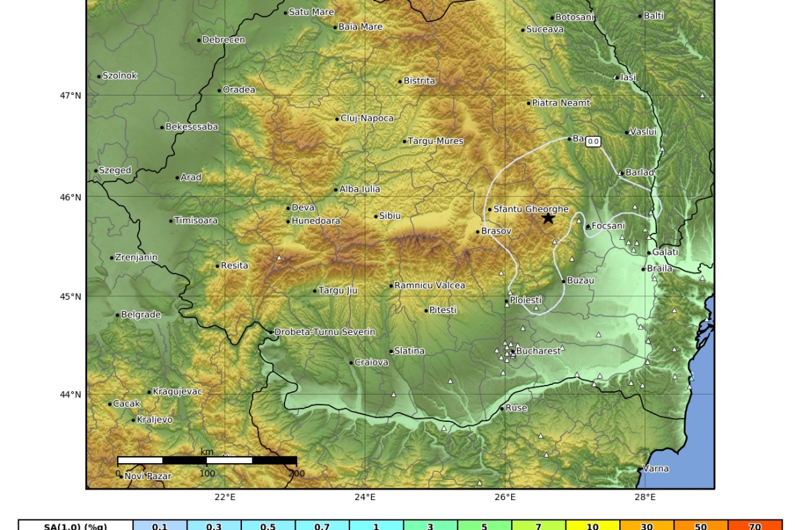 A fost cutremur în Vrancea! Ce spune Institutul Național pentru Fizica Pământului