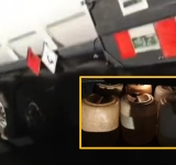 Bărbat prins de jandarmi în timp ce ”descărca” motorină dintr-o cisternă, în comuna Brazi