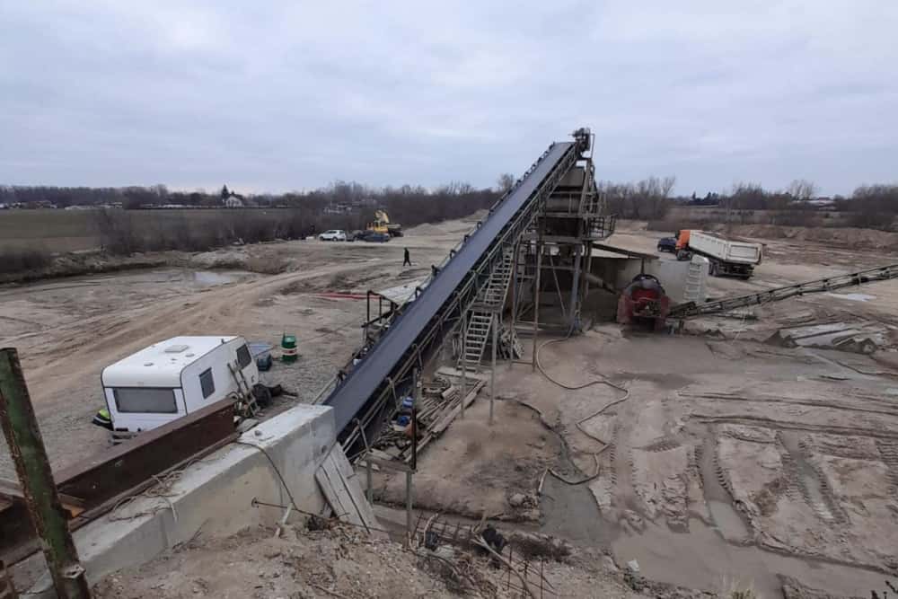 Control la o balastieră din Olari. Ce s-a găsit la fața locului