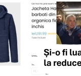 Săracul om bogat a mers la piață cu coș din nuiele și jachetă de sute de euro!