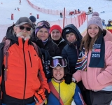 Schiorul azugean Alex Ștefănescu a câștigat titlul de campion național la Slalom Uriaș