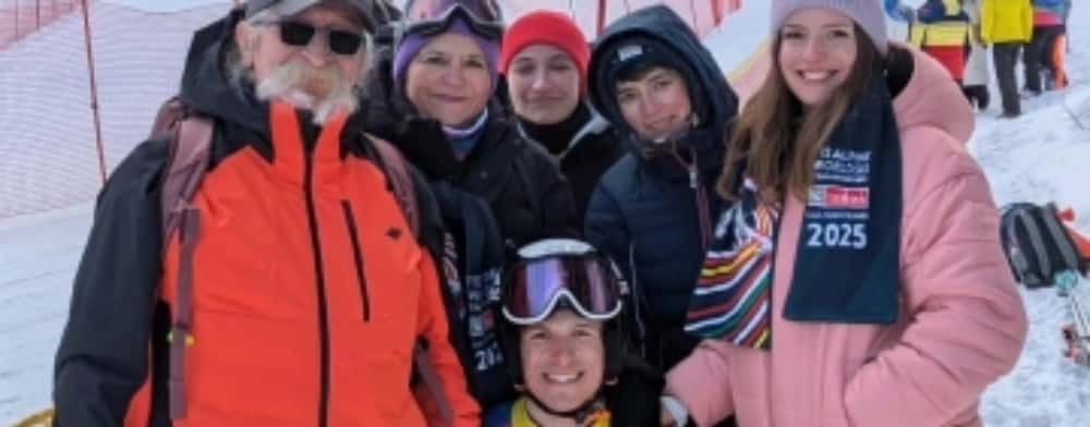 Schiorul azugean Alex Ștefănescu a câștigat titlul de campion național la Slalom Uriaș