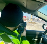 Polițiștii rutieri - în acțiune pe DN1, la Bănești