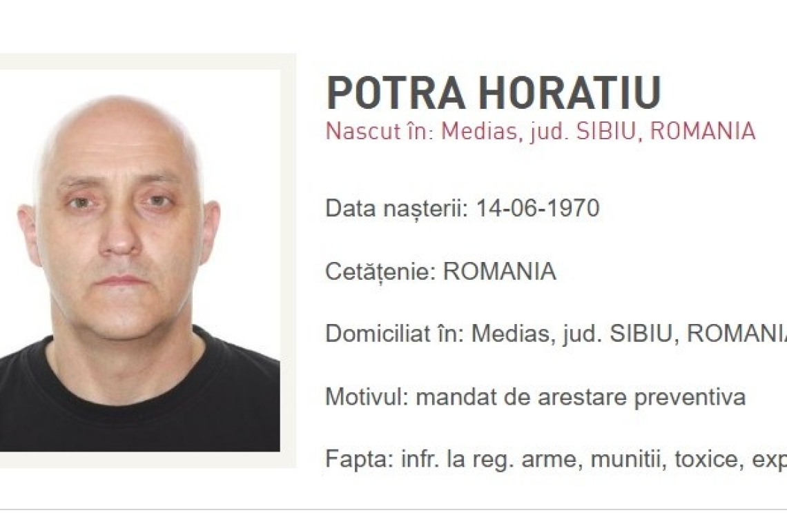 Horațiu Potra, fiul și nepotul acestuia, dați în urmărire generală