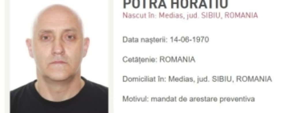 Horațiu Potra, fiul și nepotul acestuia, dați în urmărire generală