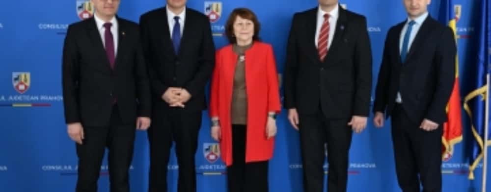 Ambasadorul Franței, Nicolas Warnery, în vizită oficială în Prahova. Vinurile, energia și obiectivele turistice - de interes pentru francezi