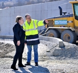 Lucrările la Centura orașului Comarnic avansează cu relocarea rețelelor și noi etape esențiale de execuție