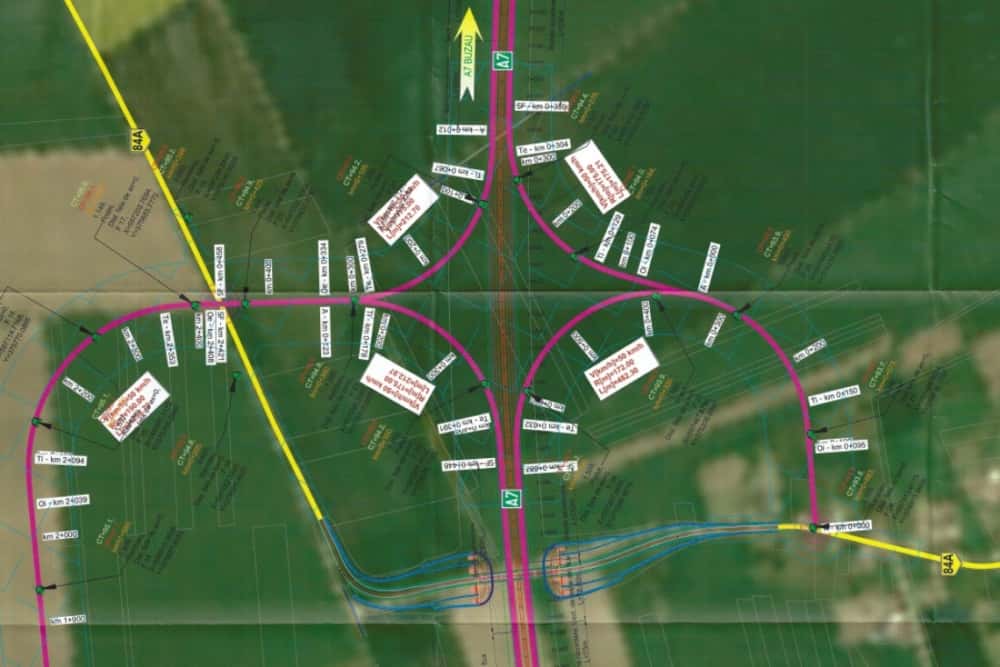 La Dumbrava, încep investigațiile de teren pentru construirea unui nod rutier de descărcare din autostrada A7