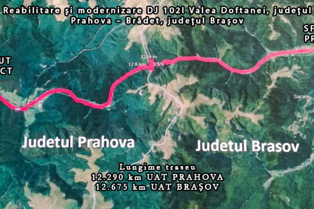 ”Verde” pentru modernizarea DJ 102I Valea Doftanei - Brădet. Ministrul Mediului a emis un ordin esențial pentru demararea lucrărilor