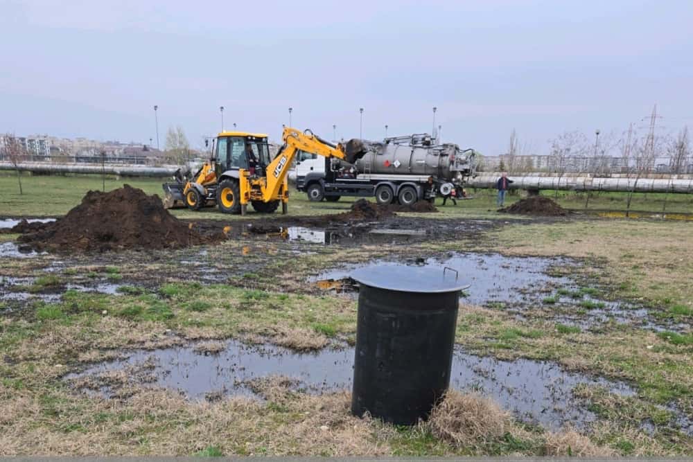 Ce amendă a dat Garda de Mediu Prahova pentru poluarea cu țiței din Parcul Municipal Ploiești Vest