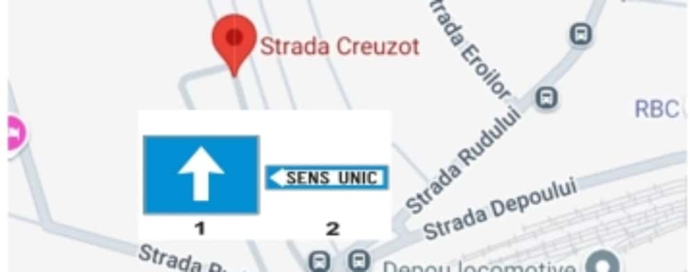 Se instituie SENS UNIC pe trei străzi înguste din cartierul Rudului