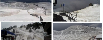 UPDATE/ Nori negri peste Valea Prahovei. Ce instalații pe cablu funcționează la Sinaia