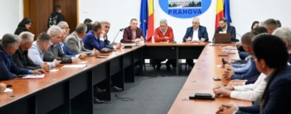 Noul director general al Hidro Prahova, Andrei Bontic, față în față cu primarii prahoveni