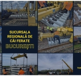 Tronsonul de cale ferată Valea Călugărească – Cricov, în reparații pe un fir de circulație