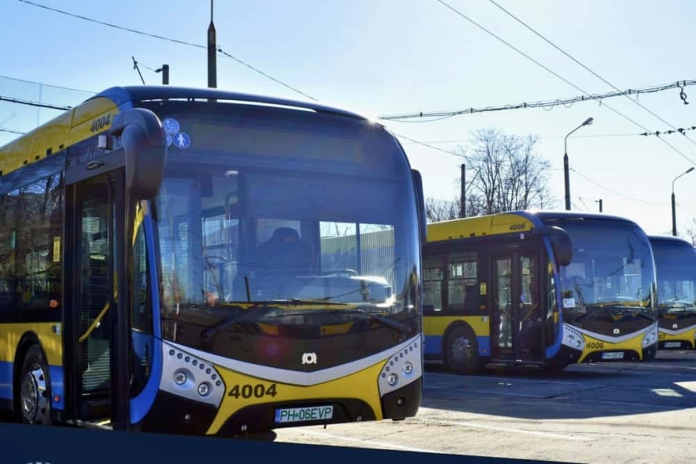 Mijloacele de transport public ale TCE Ploiești circulă după un program special de Paște