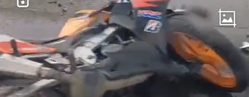 Un adolescent de 17 ani, rănit într-un accident, în timp ce se deplasa pe o motocicletă pe DN1 A, lângă Ploiești