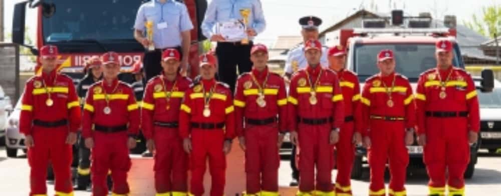 Echipa ISU Prahova s-a calificat la etapa națională a Competiției de Descarcerare și Acordare a Primului Ajutor Calificat