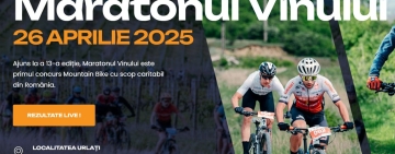 Maratonul Vinului - concurs de Mountain Bike cu scop caritabil, sâmbătă, la Urlați