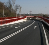 Pasarela de pe Calea Dacia din Câmpina, închisă temporar pentru reparații