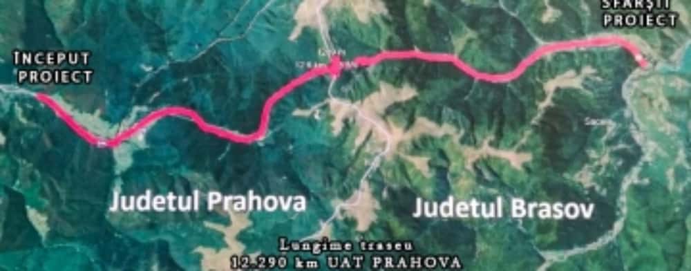 Consiliul Județean predă Companiei Naționale de Investiții amplasamentul pentru modernizarea DJ 102I Valea Doftanei - Săcele