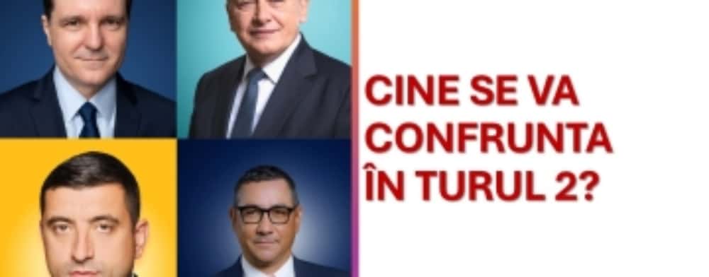 Cine va intra în turul doi, alături de George Simion?