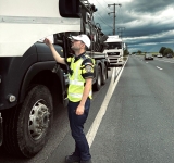 Acțiune rutieră pe DN1 și DN1B, în cadrul operațiunii „TRUCK & BUS”