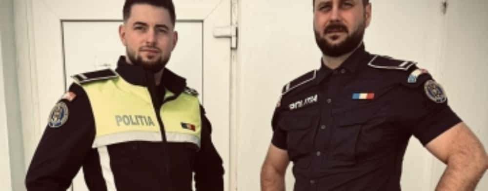 Un gest cât o viață de om. Dragoș și Marius, doi polițiști din Târgșoru Vechi, au pus mai presus de orice sănătatea unui copil