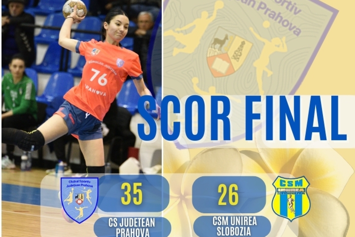 Handbalistele de la CS Județean Prahova, promovate în Liga Florilor de pe primul loc!