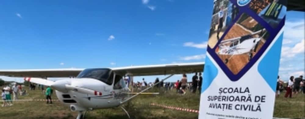 Școala Superioară de Aviație Civilă face investiții la aerodromul de la Strejnic
