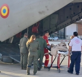 Zeci de copii din Fâșia Gaza, transferați în România