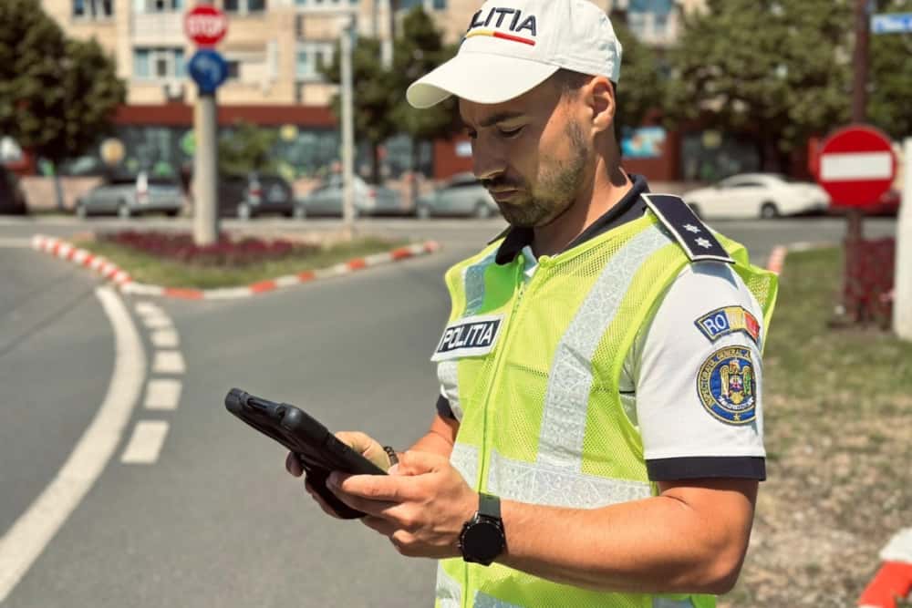 Peste 70 de sancțiuni aplicate de polițiștii de la Rutieră, în doar trei ore, în municipiul Ploiești