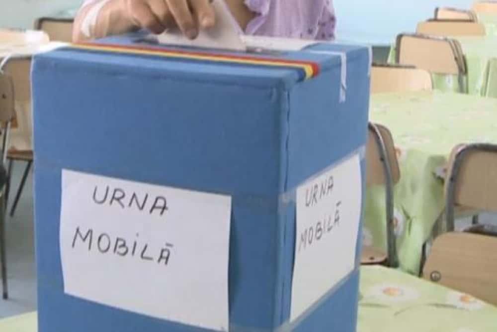 Vot cu urna mobilă în spitalele și în penitenciarele din Prahova