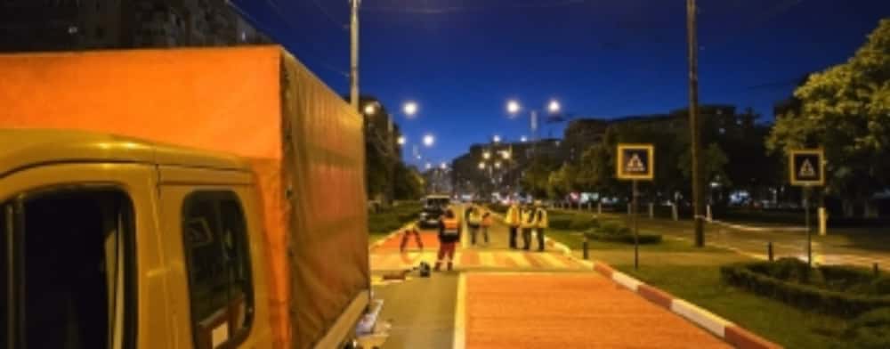 La Ploiești se testează noi marcaje rutiere, pentru reducerea riscului de producere a accidentelor