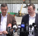 Sorin Grindeanu, pe șantierul lotului 2 al autostrăzii Dumbrava - Buzău. Când se estimează că se va deschide circulația de la Mizil la Pietroasele